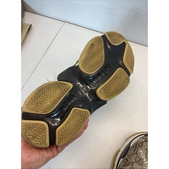 Gucci x Balenciaga the Hacker project Triple S Sneakers Womens Sz‎ 8 - Picture 9 of 16